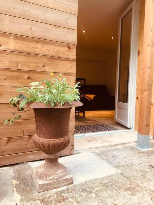 Apartmán Bienvenue « A L'Ombre Du Figuier » Pieusse Exteriér fotografie