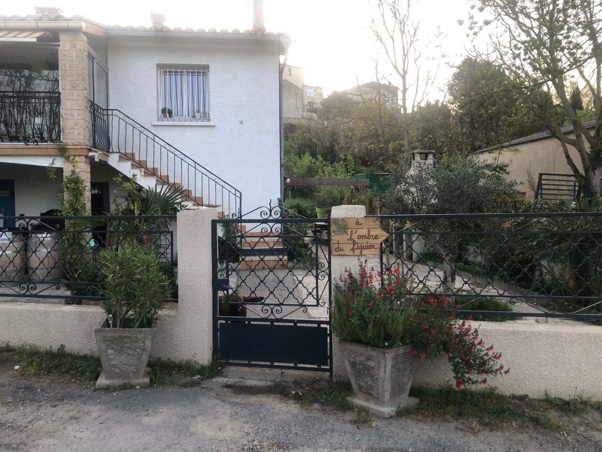 Apartmán Bienvenue « A L'Ombre Du Figuier » Pieusse Exteriér fotografie